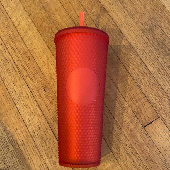 NWT Starbucks studded red cold cup